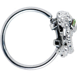 20G 5/16 Clear Green Gem Sunglasses Octopus Nose Hoop