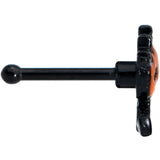 20G 1/4 Black Dancing Skeleton Pumpkin Halloween Nose Bone