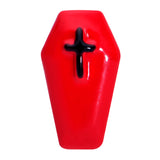 20G 1/4 Black Cross Red Coffin Halloween Nose Bone