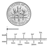 20G 5/16 G23 Titanium Threadless Post Only Labret Tragus Nose