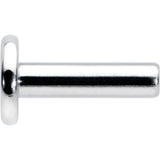 14G 1/4 G23 Titanium Threadless Post Only Labret Monroe Tragus