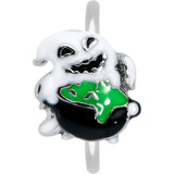 20G 5/16 Ghost Goo Cauldron Halloween Nose Hoop