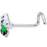 20G 1/4 Ghost Goo Cauldron Halloween Left Side Nose Screw