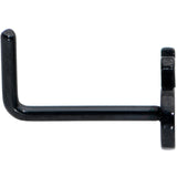 20G 1/4 Black Anodized Skull Halloween L Shape Nose Ring