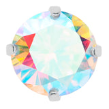 18G 5/16 Aurora CZ G23 Titanium Threadless Flower Labret Tragus