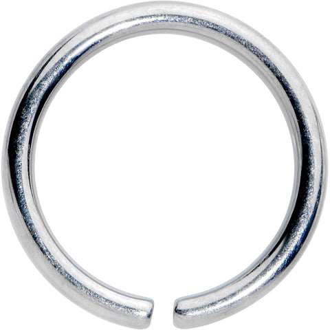 20G 1/4 Grade 23 Titanium Bendable Hoop Ring