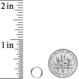 20G 1/4 Grade 23 Titanium Bendable Hoop Ring