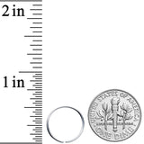 20G 1/2 Grade 23 Titanium Bendable Hoop Ring