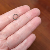 18G 7mm Grade 23 Titanium Bendable Hoop Ring