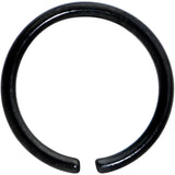 20G 7mm Black PVD Grade 23 Titanium Bendable Hoop Ring