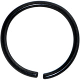 20G 5/16 Black PVD Grade 23 Titanium Bendable Hoop Ring