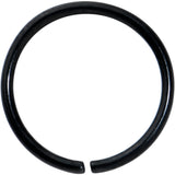 20G 9mm Black PVD Grade 23 Titanium Bendable Hoop Ring