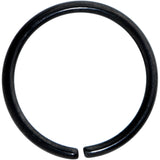 18G 3/8 Black PVD Grade 23 Titanium Bendable Hoop Ring