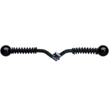 14G Black Gem Black Vee Spring Coil Project Bar 38mm