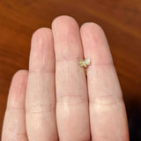 20G 5/16 Clear Gem Gold Tone Beauty Bee Nose Hoop