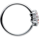 20G 5/16 Luscious Pinks Fruit Tree Nose Hoop