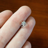 20G 5/16 Aurora Gem Fancy Flower Seamless Nose Hoop