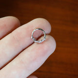 20G 5/16 Wicked Wire Seamless Nose Hoop