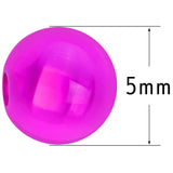 5mm Purple Acrylic UV Glow Captive Bead Ring Replacement Ball