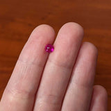 5mm Purple Acrylic UV Glow Captive Bead Ring Replacement Ball