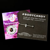 14G Gem Deco Oval Industrial Barbell 38mm