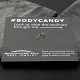 20G 1/4 Itty Bitty Bat Left Side Nose Screw