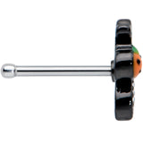 20G 1/4 Halloween Pumpkin Ghost Nose Bone