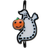 20G 5/16 Black Halloween Pumpkin Ghost Nose Hoop