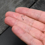 20G 1/4 ASTM F-136 Implant Grade Titanium Ball End Left Side Nose Screw