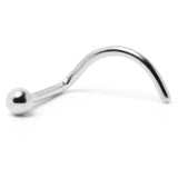 20G 1/4 ASTM F-136 Implant Grade Titanium Ball End Left Side Nose Screw