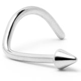 20G 1/4 ASTM F-136 Implant Grade Titanium Cone End Left Side Nose Screw