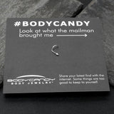 20G 1/4 ASTM F-136 Implant Grade Titanium Cone End Left Side Nose Screw