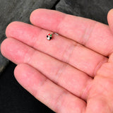 20G 7mm Holly Hat Penguin Holiday L Shape Nose Ring