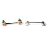 14G 9/16 Sweet Happy Leprechaun St Patricks Day Nipple Ring Set