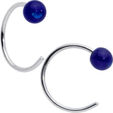 20G 5/16 Nose Hoop Gem Faux Opal Pack Classy Nose Ring Set of 6