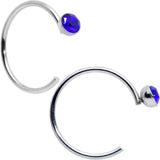 20G 5/16 Nose Hoop Gem Faux Opal Pack Classy Nose Ring Set of 6