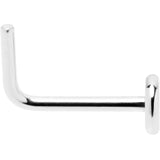20G 1/4 ASTM F-136 Implant Grade Titanium 3mm Disc End L Shape Nose Ring