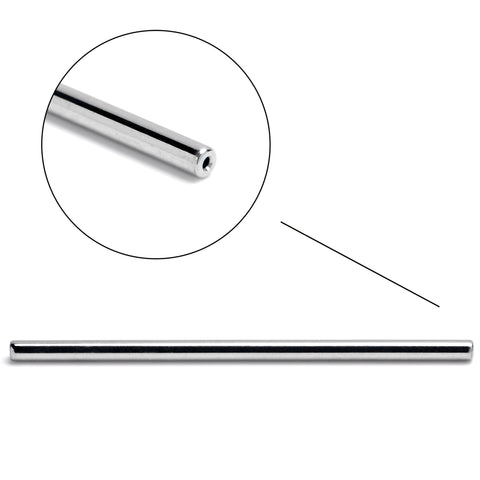 14G 35mm ASTM F-136 Implant Grade Titanium Threadless Replacement Barbell