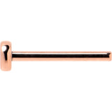 20G 5/16 Rosy Hue ASTM F-136 Implant Grade Titanium Threadless Post Only Labret