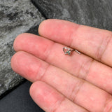 20G 1/4 Palm Tree Love Heart L Shape Nose Ring