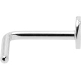 20G 1/4 ASTM F-136 Implant Grade Titanium Moon End L Shape Nose Ring