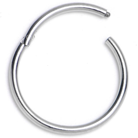 20G 9mm 316L Surgical Steel Precision Hinged Segment Hoop