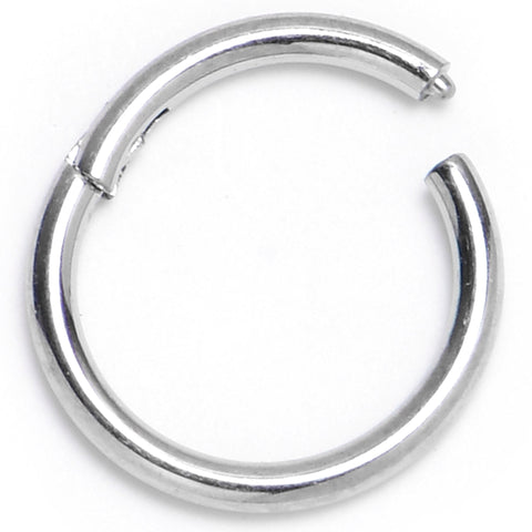 18G 7mm 316L Surgical Steel Precision Hinged Segment Hoop
