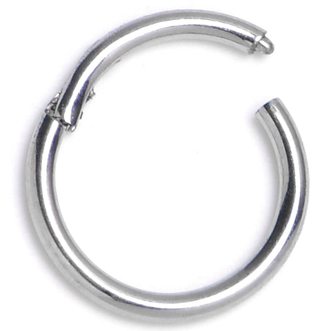 20G 1/4 A ASTM F-136 Titainum Precision Hinged Segment Hoop