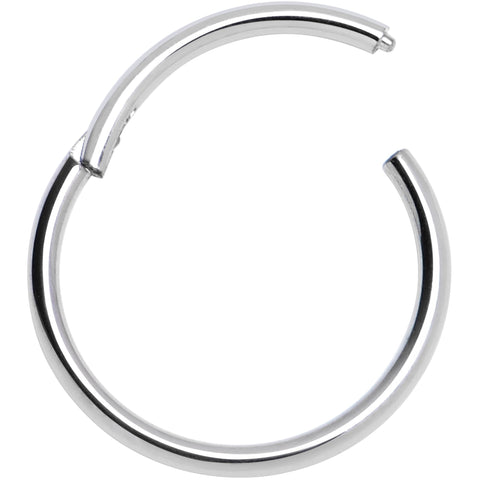 20G 9mm ASTM F-136 Titainum Percision Hinged Segment Hoop