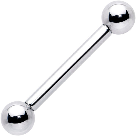 10G Stainless Straight Steel Barbell 3/4 6mm