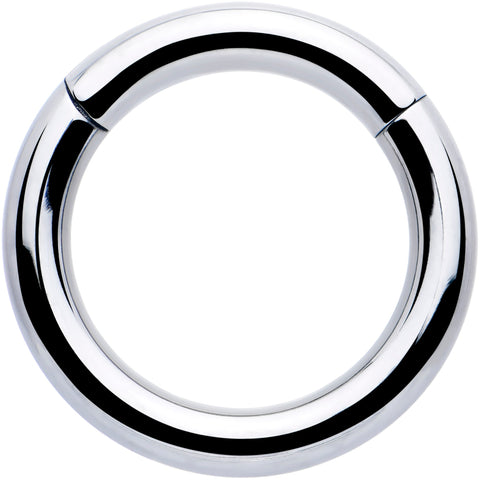 8G 9/16 316L Surgical Steel Precision Hinged Segment Hoop