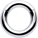 6G 1/2 316L Surgical Steel Precision Hinged Segment Hoop