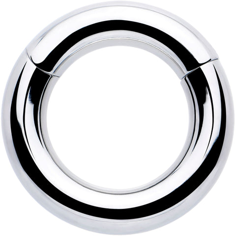 6G 1/2 316L Surgical Steel Precision Hinged Segment Hoop