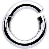 6G 1/2 316L Surgical Steel Precision Hinged Segment Hoop